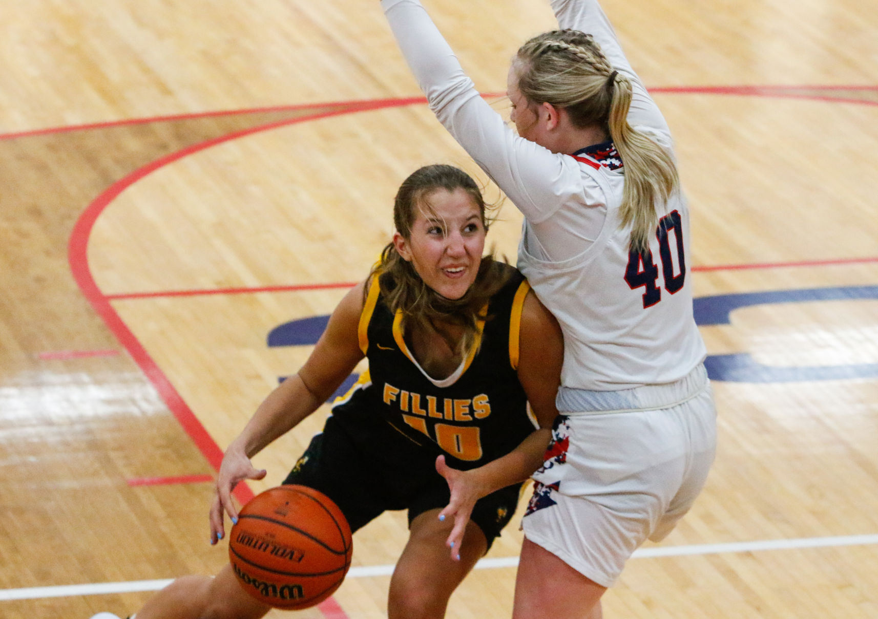 Girls PCC tournament final - Kouts vs. South Central
